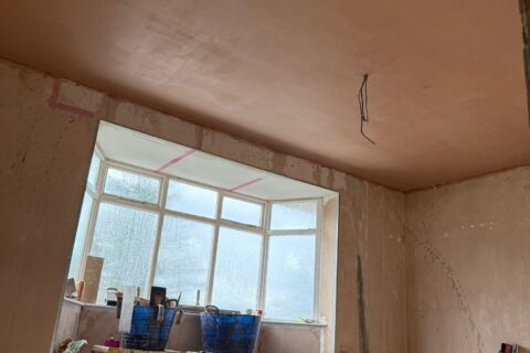 Bedroom Ceiling Plastered Boston Spa